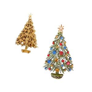 Arthur Pepper Vintage Signed “ART” Christmas Tree Brooch/ Pin